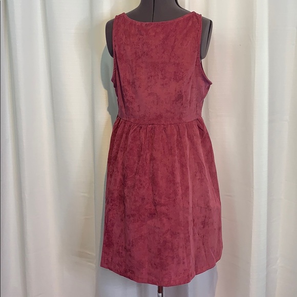 Listicle Corduroy Plum Dress - Picture 4 of 7